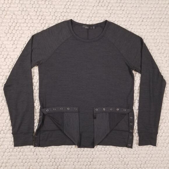 Prana Sol Protect Top Dark Gray Sz Small - Picture 7 of 9